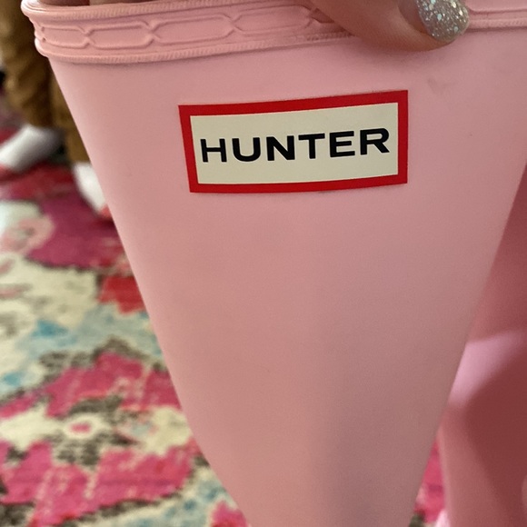COPY - Light pink hunter boots gently used - Picture 8 of 8
